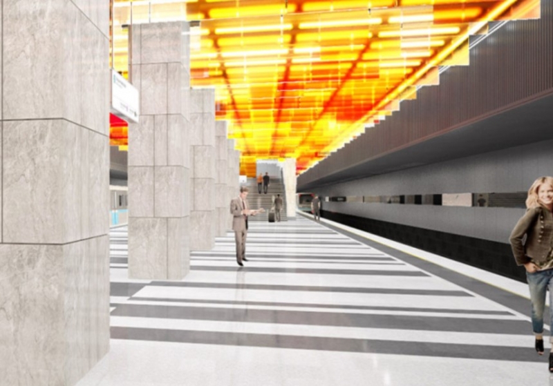 Три станции метро появятся на Ленинском проспекте к 2024 году