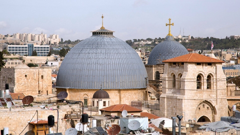 Христиане вышли на акцию протеста в центре Иерусалима