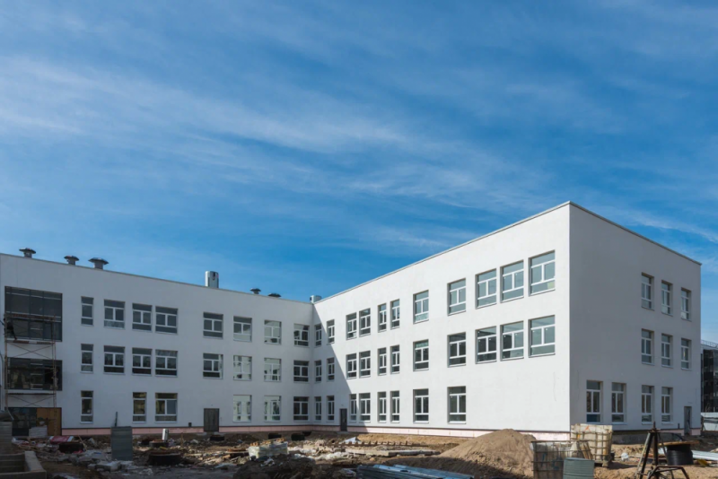 Школа в финском квартале «Юттери» будет сдана в эксплуатацию раньше срока