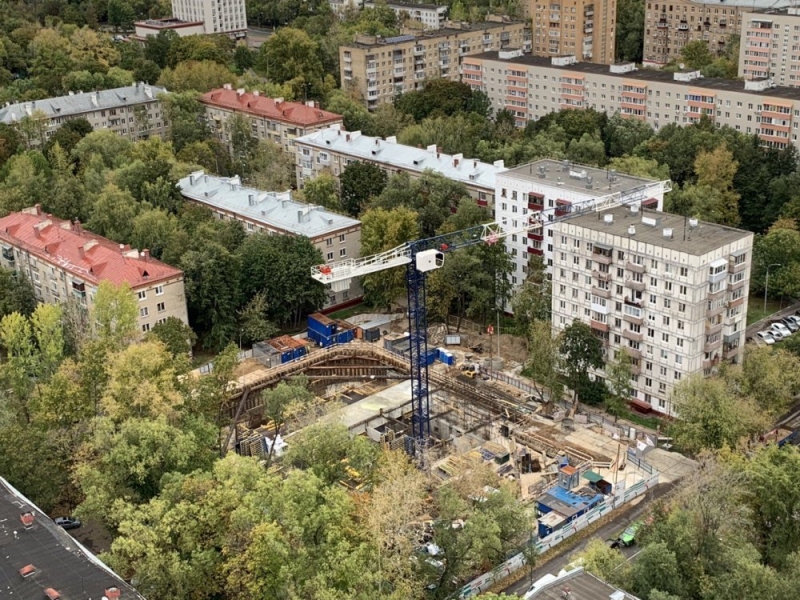В столичном районе Фили-Давыдково построят многоэтажный жилой дом с подземным паркингом