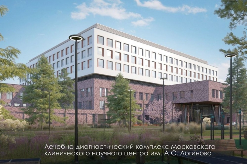Теневые парки создают в новом комплексе МКНЦ им. Логинова