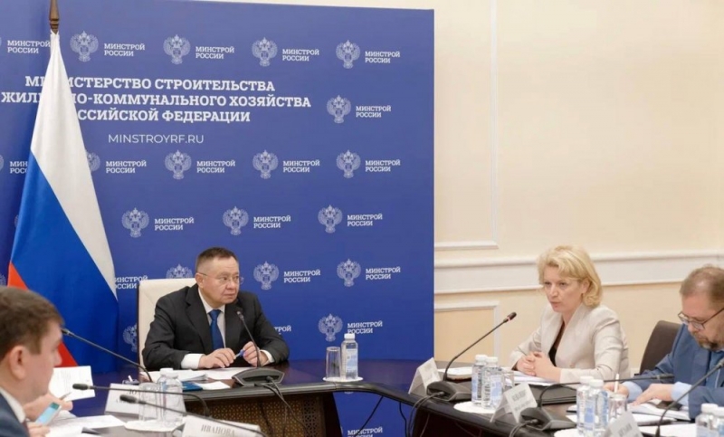 Состоялось совещание Министра строительства и ЖКХ РФ с аудитором Счетной Палаты РФ