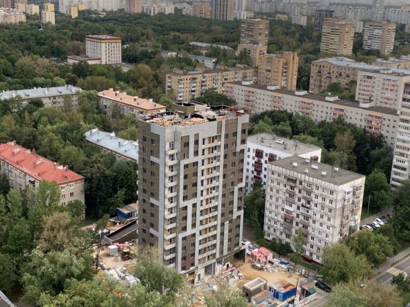 В Коньково сдан в эксплуатацию дом по реновации на 156 квартир