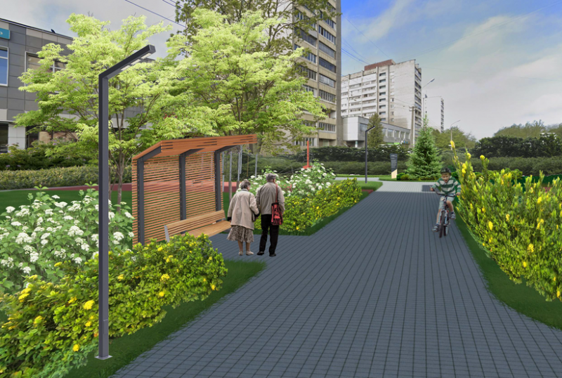 В Лыткарино в 2023 году появится новый сквер по улице Ленина